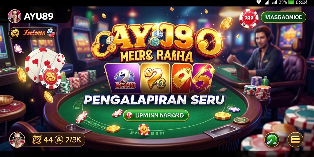 Menampilkan gameplay AYU89 yang seru dengan elemen kasino yang menarik.