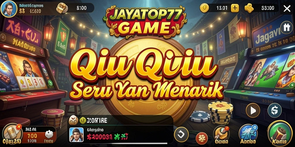 Tampilan gameplay seru JAYATOP77 dalam aksi QiuQiu.