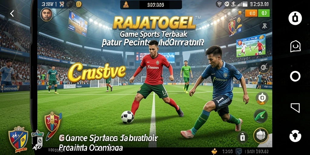 Tampilan gameplay seru dari RAJATOGEL dengan aksi olahraga mendebarkan.