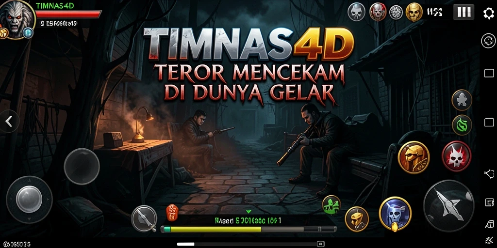 Screenshot gameplay menampilkan suasana Horror yang mencekam dan menegangkan.
