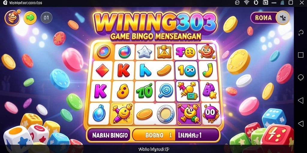 Tangkapan layar dari gameplay seru WINNING303 yang menggambarkan suasana bermain bingo.