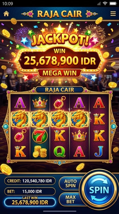 Screenshot proses unduhan aplikasi di rajacair.